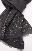 Echarpe unie avec strass