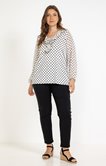 Tee-shirt bi-matière