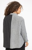 Chemise patch rayée