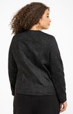 Veste brodée zippée