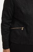 Veste brodée zippée