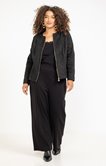 Veste brodée zippée