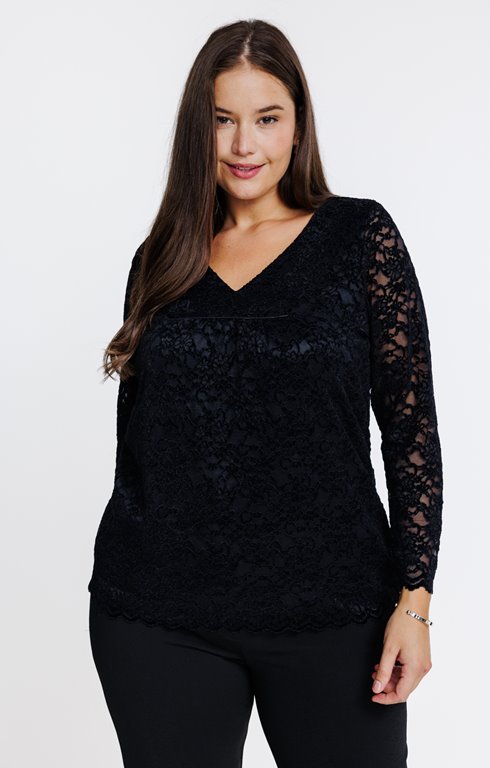 Tee-shirt en dentelle