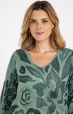Tee-shirt maille chaude imprimé