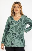 Tee-shirt maille chaude imprimé
