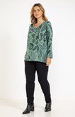 Tee-shirt maille chaude imprimé