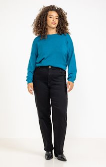 Pantalon uni avec ceinture interne