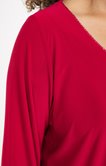 Tee-shirt encolure V fantaisie