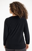 Tee-shirt encolure V fantaisie