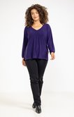 Tee-shirt encolure V fantaisie