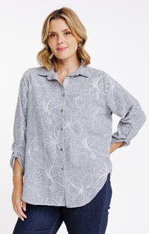 Chemise brodée