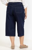 Jupe culotte en jean large