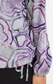 Tee-shirt maille chaude imprimé coeurs