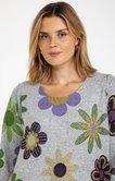 Tee-shirt maille chaude imprimé