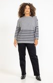 Pantalon large détail girly