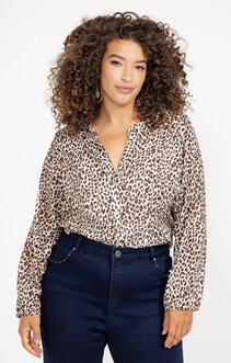 Chemise imprimé léopard