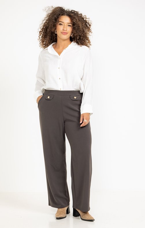 Pantalon de ville large