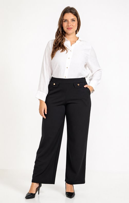 Pantalon de ville large