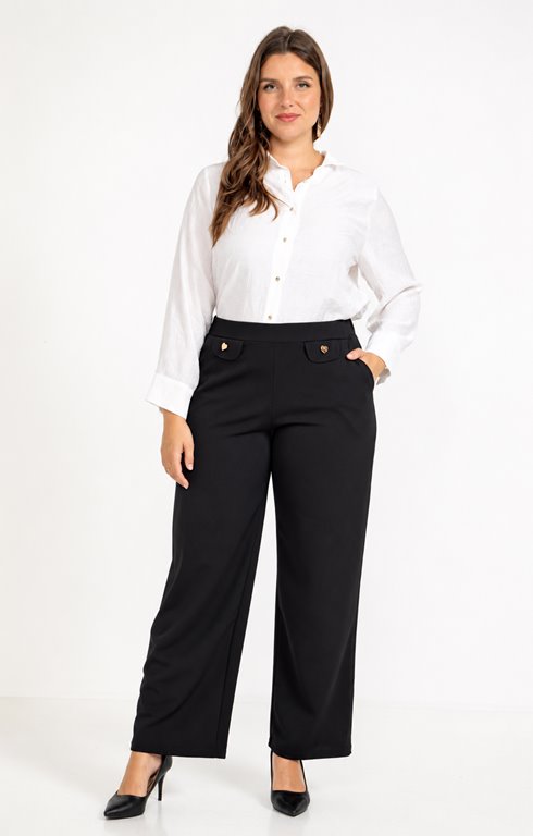 Pantalon de ville large
