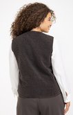 Veste sans manches boutonnée