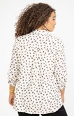 Chemise imprimée avec coeurs