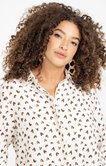 Chemise imprimée avec coeurs