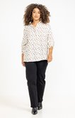 Chemise imprimée avec coeurs