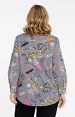 Chemise en coton imprimée