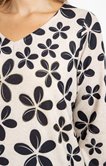 Tee-shirt maille chaude imprimé