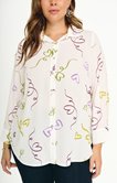 Chemise imprimé multicolore