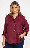 Chemise avec boutons noeuds fantaisies