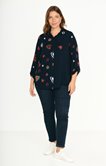 Chemise imprimée patch