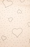 Echarpe avec coeurs strass