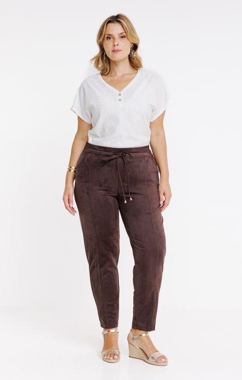 Pantalon velours côtelé