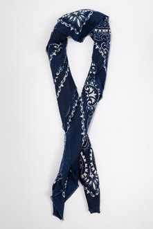 Carré esprit bandana cachemire