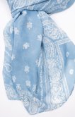 Foulard bleu ciel