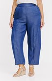 Pantalon barrel tencel