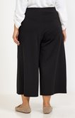 Jupe culotte large avec boucles ceinture