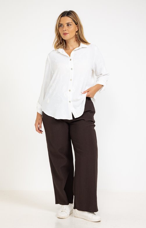 Pantalon fluide large