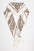 Bandana marron triangle