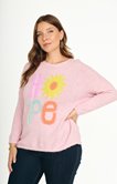 Pull fantaisie multicolore