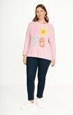 Pull fantaisie multicolore