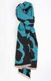 Echarpe à motif treffles