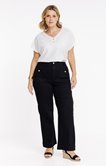 Pantalon large avec poches devant