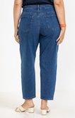 Pantalon denim style barrel