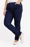 Pantalon denim détail strass