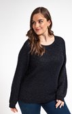 PULL COL ROND AVEC FIL LUREX
