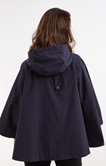 Imperméable poncho à capuche