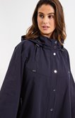 Imperméable poncho à capuche
