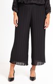 Pantalon plissée très large